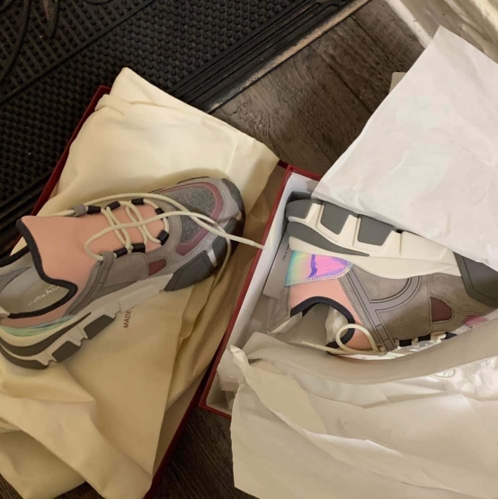 Salvatore ferragamo sneakers size 6 in women's